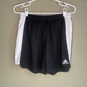 Adidas Climalite Women's Athletic Shorts Size M Black Drawstring